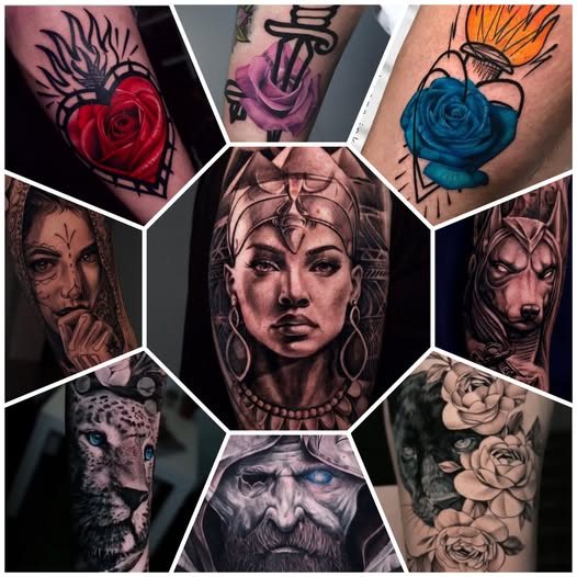 Selección de tatuajes realizados en Panot Tattoo Studio